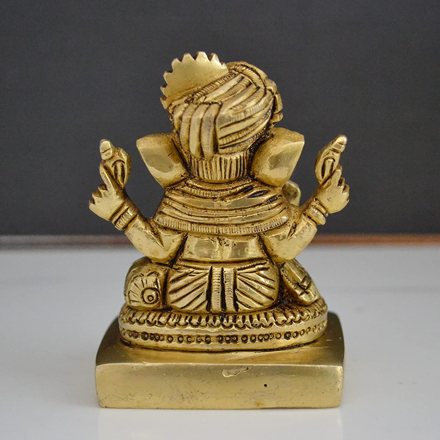 Brass Ganpati Idols Statue for Home Pooja 