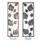 Metal Leaf Frame Mounted Wall Art Decor Showpiece 