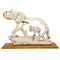 Trunked Up Elephant Decorative Resin Showpiece