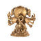 Blessing Panchmukhi Hanuman Brass Idol Murti Showpiece