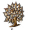 Metal Betel Leaf Tree With LED Light Mounted Wall Hanging Showpiece 