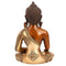 Brass Meditating Bhumisparsha Buddha Idol Statue Bbs269