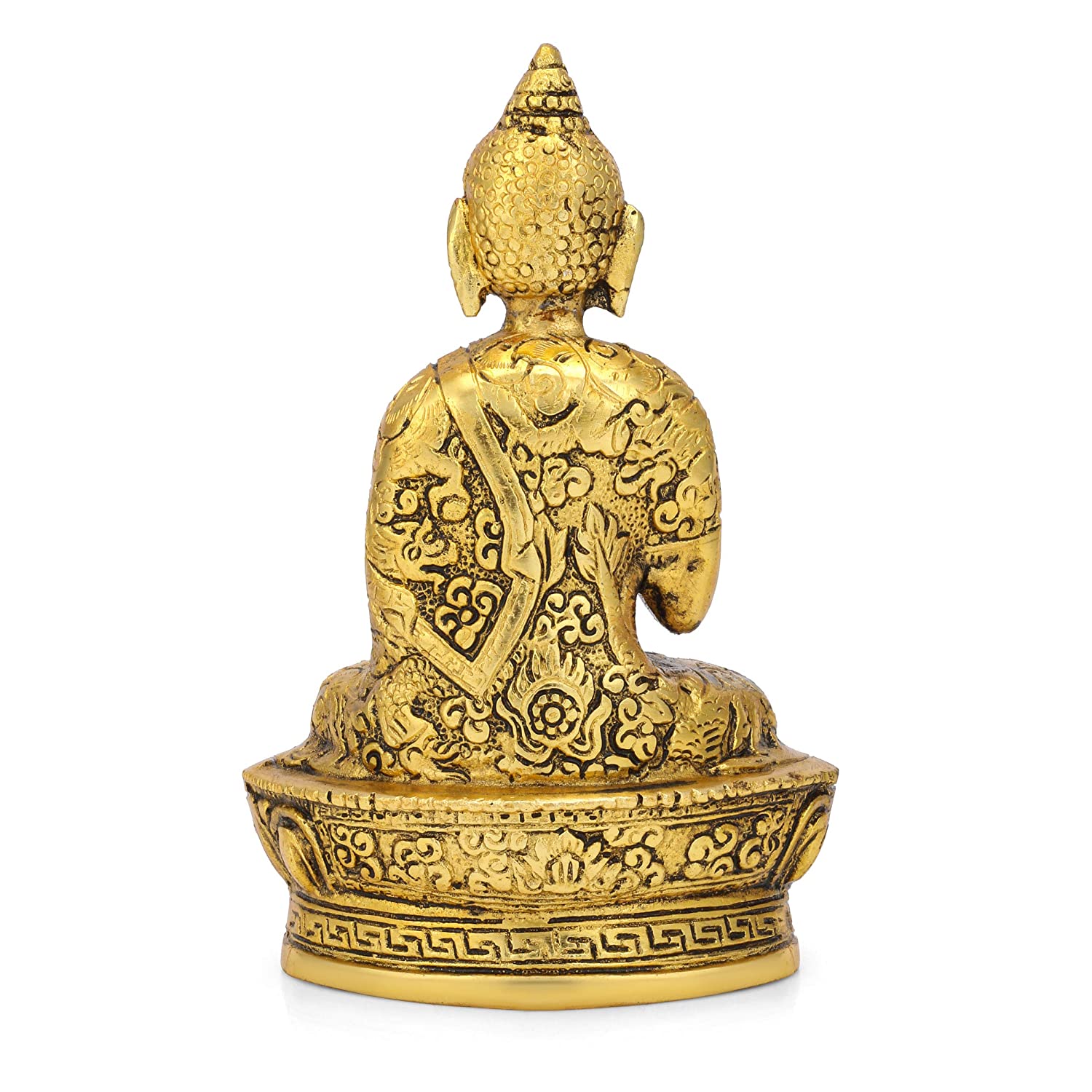 Metal Blessing Buddha Idol Showpiece Bbs309