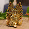 Metal Radha Krishna Idol Statue With Diya Oil Lamp Showpiece Rkbs105