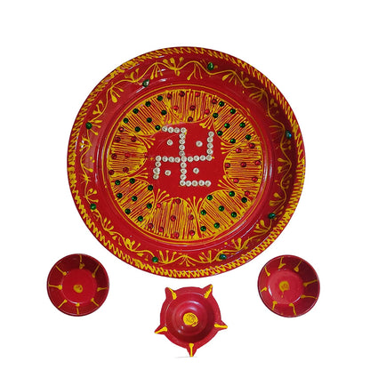 Puja Thali Set for Vrat Poojan Festival & Gifting 