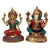 Brass Sitting Lakshmi Ganesh Idol Murti Showpiece