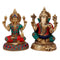 Brass Sitting Lakshmi Ganesh Idol Murti Showpiece