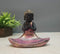 Polyresin Monk Buddha Statue Tea light Candle Holder