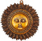 Feng Shui Sun Mask Decorative Brass Wall Hanging