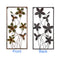 Metal Decorative Flowers Frame Mounted Wall Hanging Showpiece