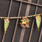 Ethnic Shub Labh Metal Toran/Bandarwal Door Wall Hanging 