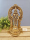 Goddess Lakshmi Standing Posture Brass Statue