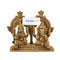 Brass Laxmi Ganesha Idol Murti Statue 