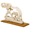 Trunked Up Elephant Decorative Resin Showpiece