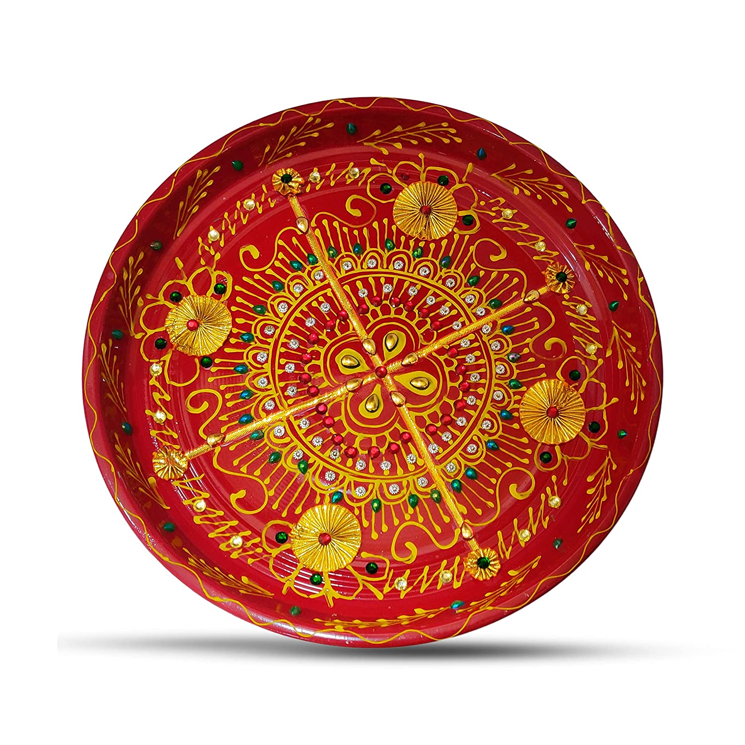 Handmade Decorative Puja Thali Set for Any Occasion