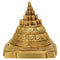 Brass Lakshmi Meru Shriparni Yantra Pyramid Statue