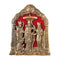 Metal Ram Darbar Idol Frame Wall Hanging Showpiece Rdmw101