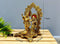 Brass Radha Krishna Idol Murti with Diya Showpiece 