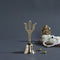 Brass Hindu Hand Held Trishul Puja Bell DFBS438