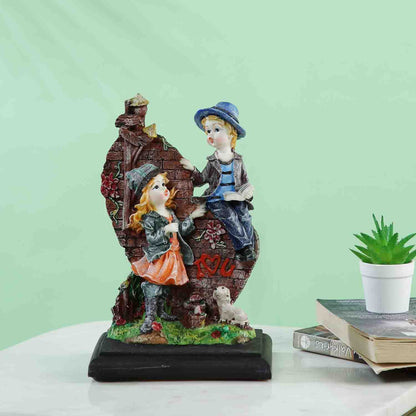 Handmade Couple Resin Miniature Showpiece CPLMAS115