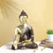 Brass Lord Buddha Idol Ashtamangal (Sign) Statue