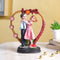 Couple on Heart Sculpture Decorative Figurine CPLMAS125