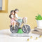 Couple on Cycle Resin Showpiece CPLMAS123