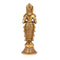 Brass Beautiful Lady Holding Diya Oil Lamp Stand Showpiece