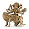 Goddess Durga Mata Seating on Lion Murti Showpiece