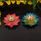 Kamal Diya Deepak Lotus Brass Diyas Oil Lamp Pooja, Diwali Gifts Set Of 2- Dfbs201