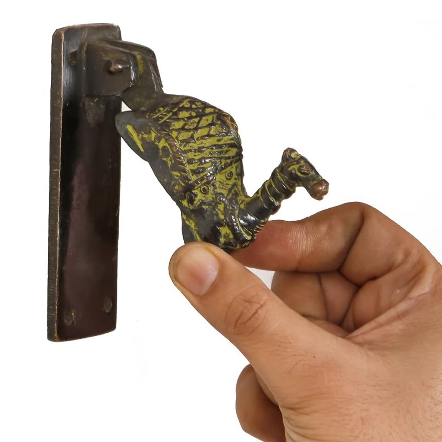 Antique Vintage Style Camel Sculpture Door Knocker