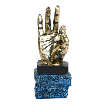 Ok Sign Gesture With Fingers Hands Decorative Showpiece