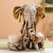 Resin Elephant Statue with Embedded Tealight Holder