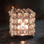 Silver Crystal Votive Candle Holders