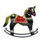 Metal Swing Standing Horse Showpiece