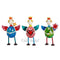 Iron Decorative Angel Statue (Set Of 3) 