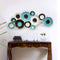 Metal Flowers Shaped 3D Modern Wall Hanging Showpiece