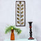 Metal Leaf Frame Mounted Wall Art Decor Showpiece