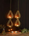 Iron Wall Hanging Tealight Candle Holder Tea Light Sconces Dfmw346