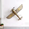 Metal Vintage Retro Aeroplane Wall Hanging Showpiece