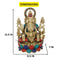 Devi Lakshmi Idol Sitting On Lotus Base Sculpture Showpiece Lts120