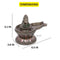 Handmade Resin Shivling Shiva Idol Kc301