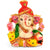 Lord Ganpati Small Poly-marble Car Dashboard Decor Idol