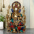 Large Lotus Sitting Ganesh Brass Idol