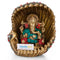 God Ganesha Idol Sitting in Conch Decorative Showpiece