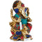 Lord Ganesha Idol Sitting On Lotus Spiritual Showpiece