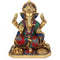 Large Lord Ganesh Idol Handcarved Colorful Statue