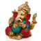 Brass Ganesh Idol With Turban Large Decorative Statue