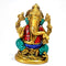 Lord Ganpati Idol In Blessing Sculpture Showpiece