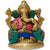 Blessing Idol of Lord Ganpati With Multicolored Stone